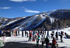 ski base area