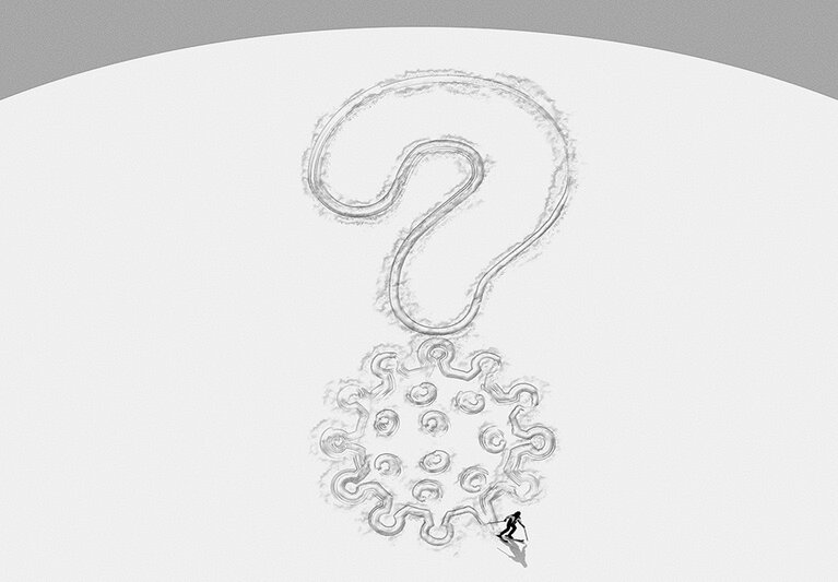 skiing question mark